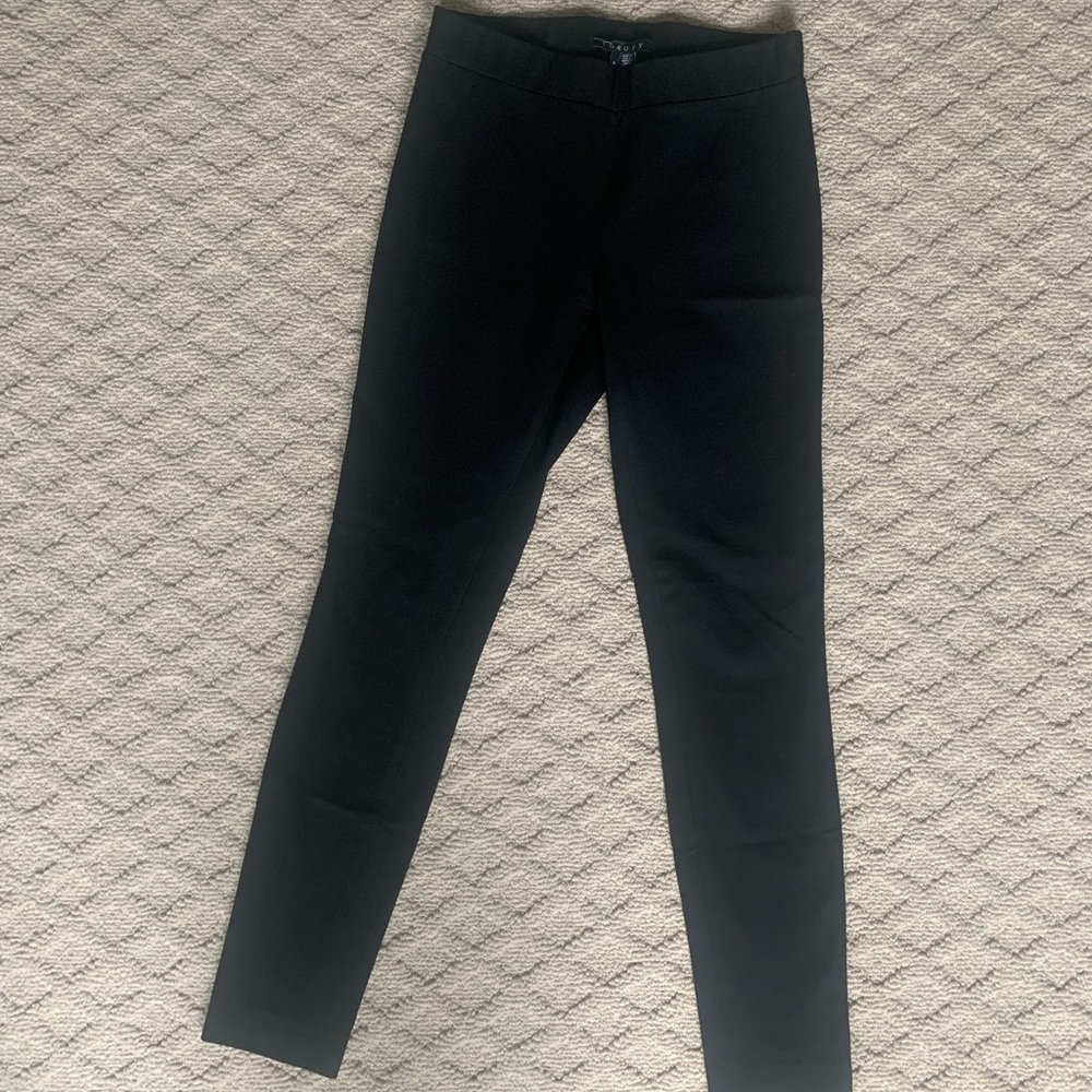 Theory Black Leggings